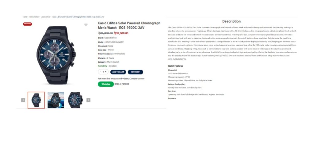 product descriptions
for e-commerce SEO